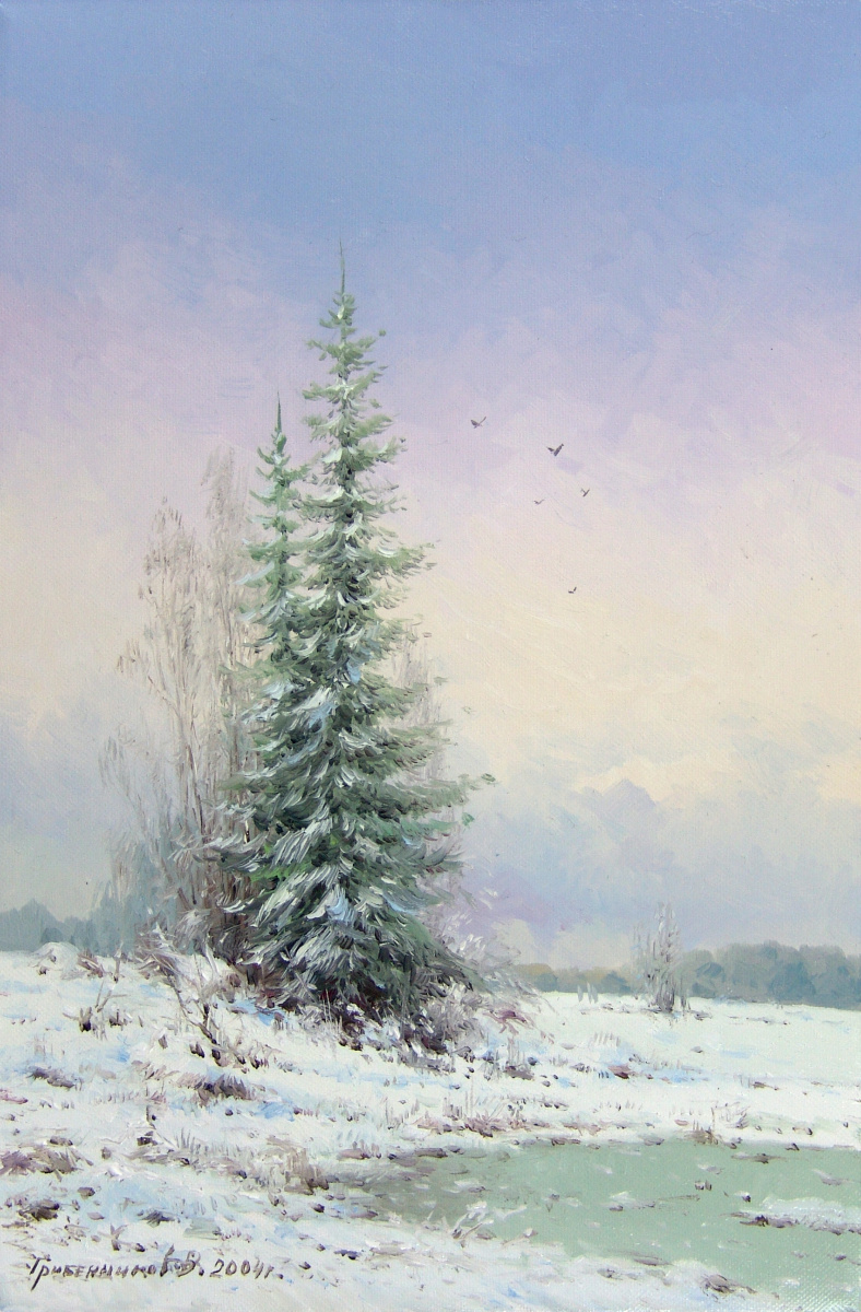Vasily Ivanovich Gribennikov. Winter