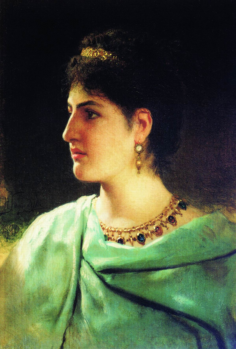 Генрих Ипполитович Семирадский. Portrait of a Roman