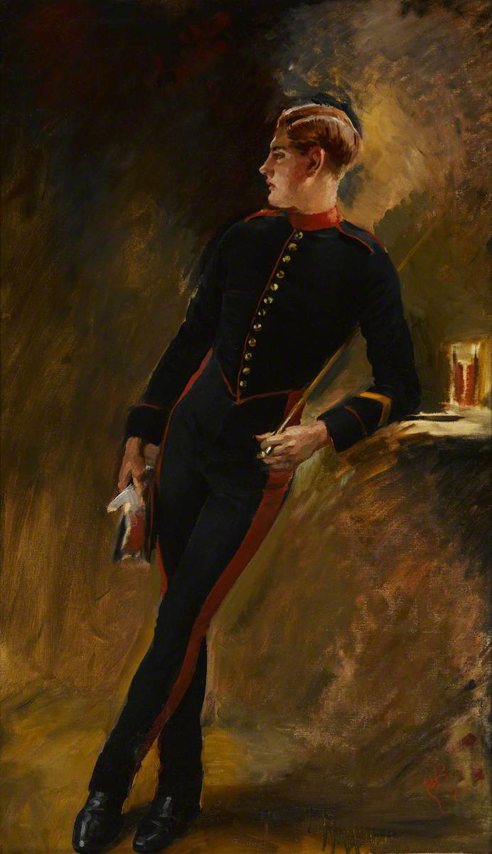 William Bruce Ellis Ranken. Trooper of Royal Horse Guards, in Walking-Out Dress