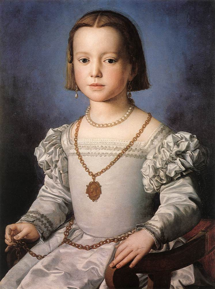 Agnolo Bronzino. The illegal daughter of Cosimo I