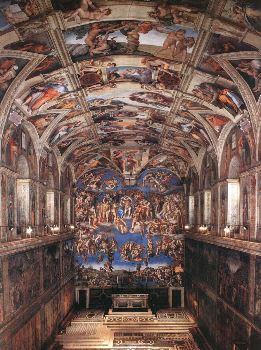 Michelangelo Buonarroti. La capilla sixtina
