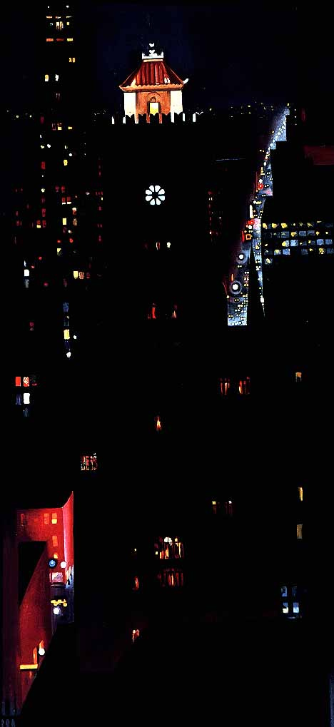 Georgia O'Keeffe. A Night In New York
