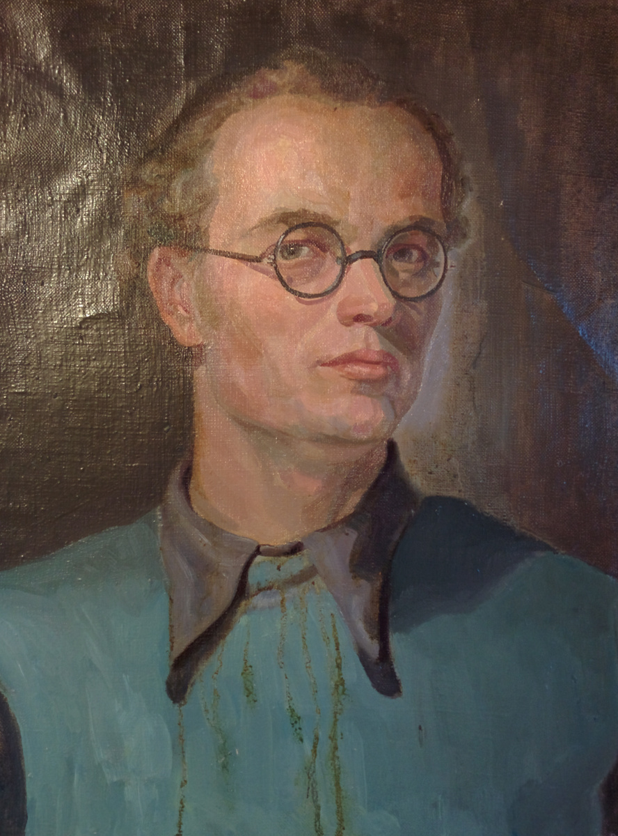 Arkady Pavlovich Laptev. Arkady Laptev. Self portrait