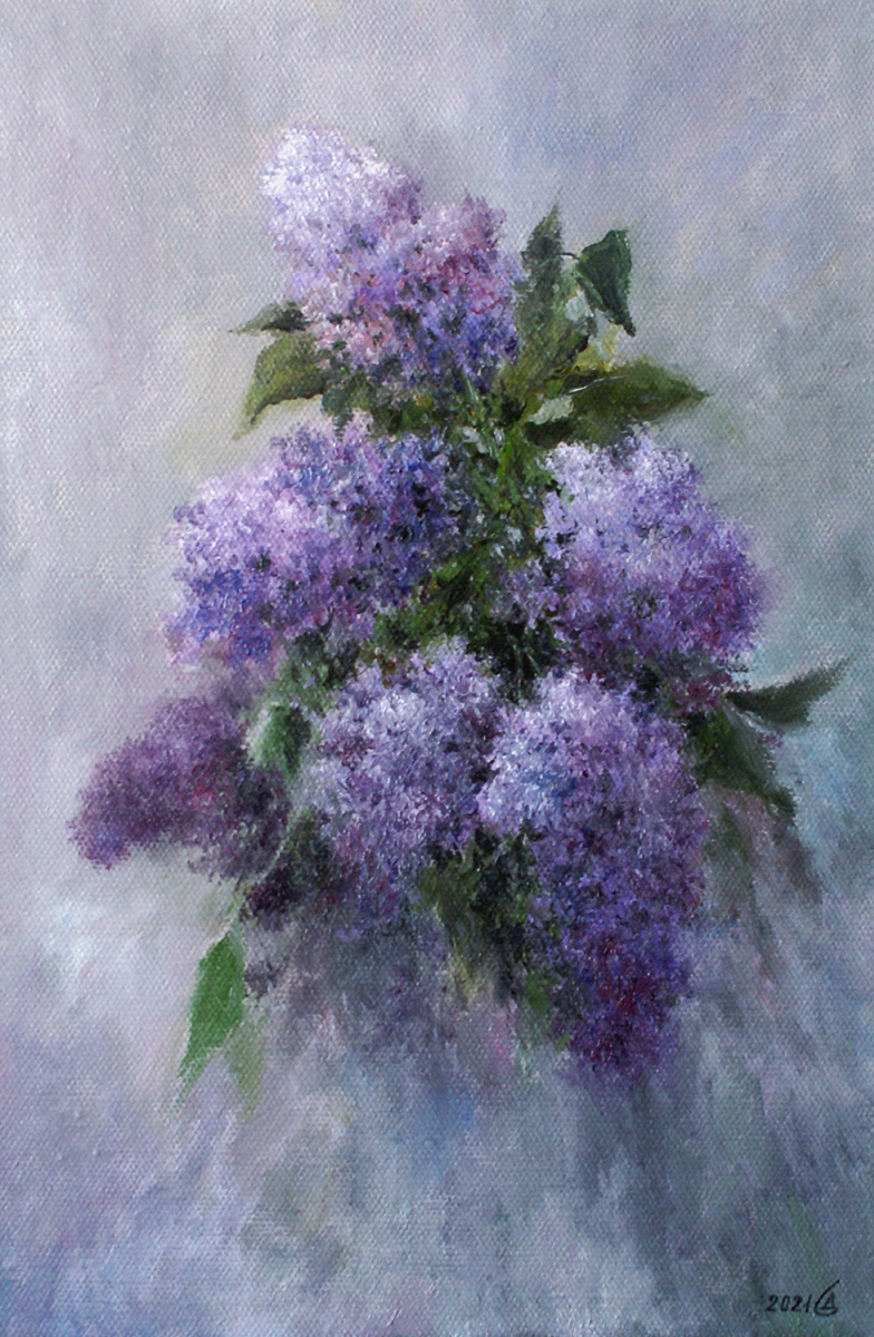 Sergey Vladimirovich Dorofeev. Croquis de lilas