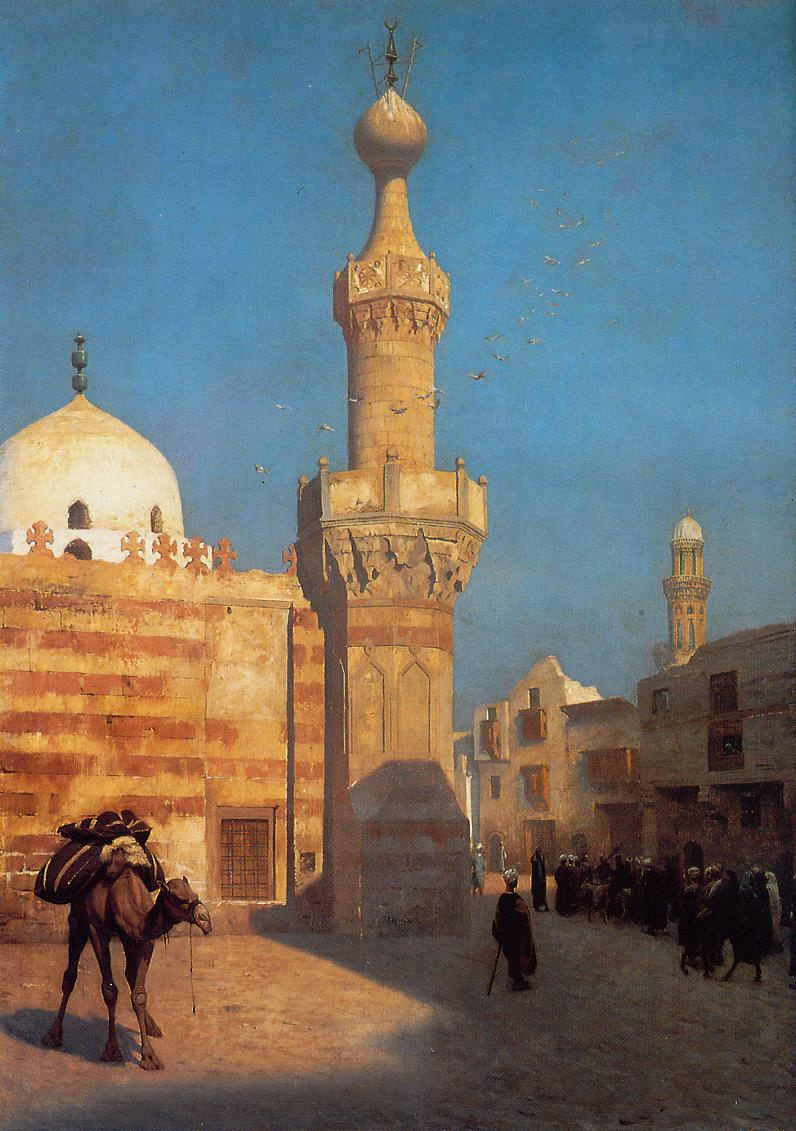 Jean-Leon Jerome. View Of Cairo