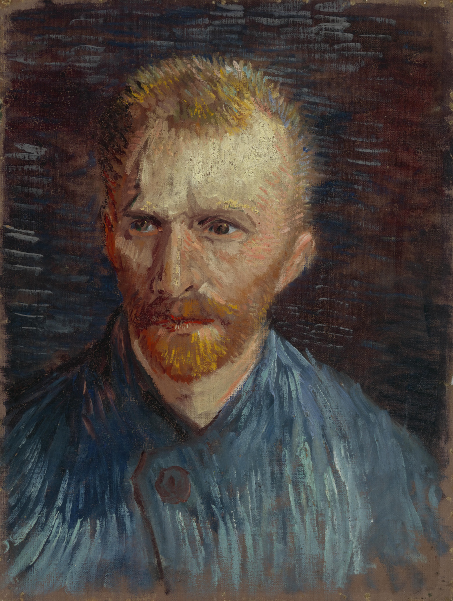 Vincent van Gogh. Self portrait 1887