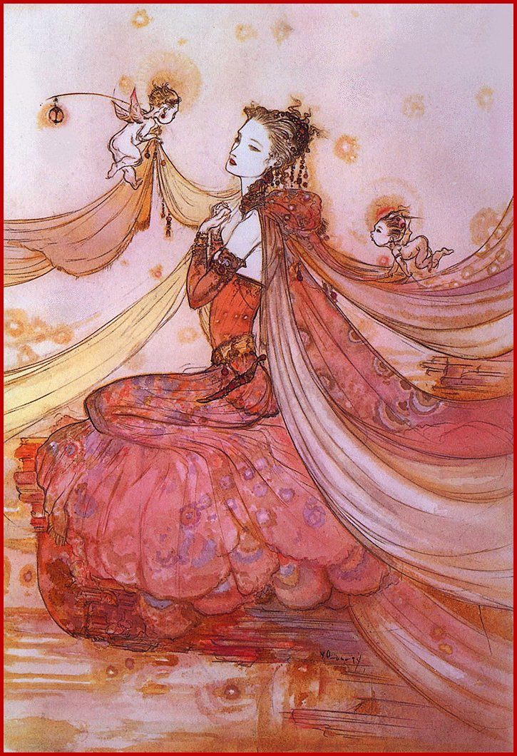 Yoshitaka Amano. Fantasy