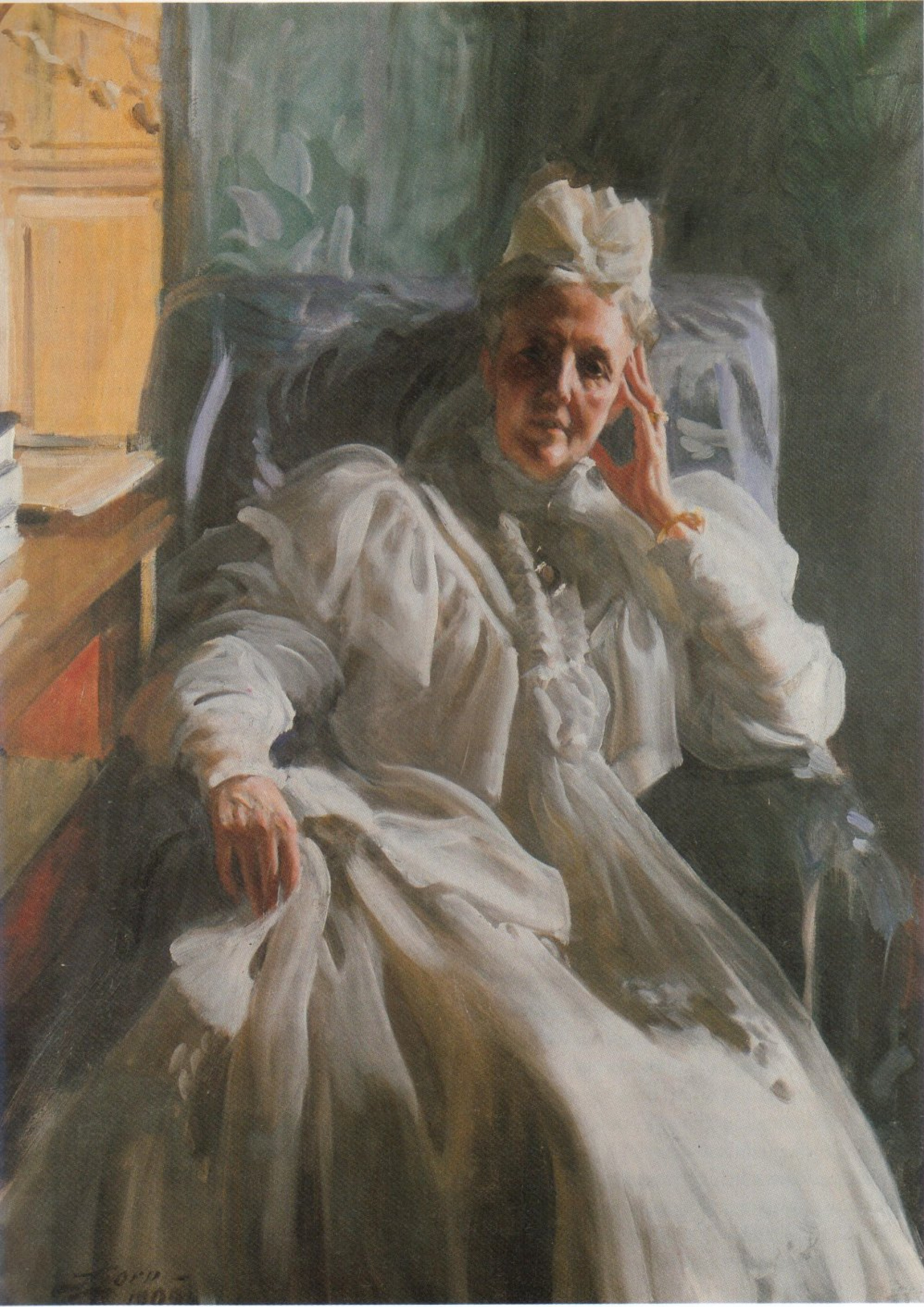 Queen Sofia, 1909, 94×130 cm by Anders Zorn: History, Analysis