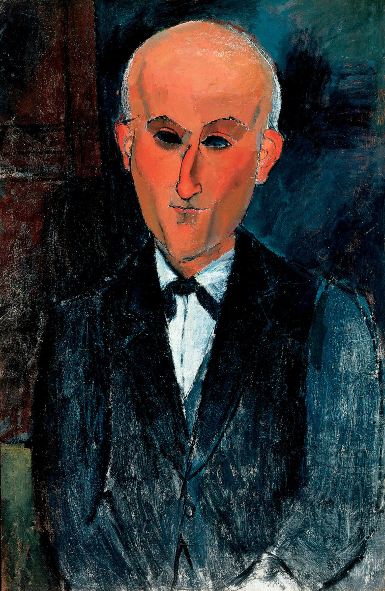 Amedeo Modigliani. Portrait Of Max Jacob