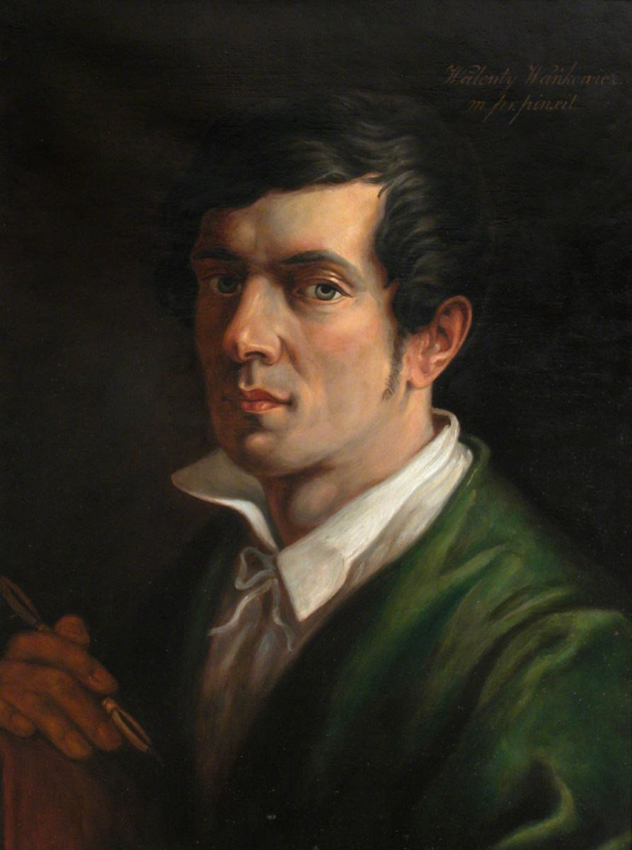 Valentine Mel'chiorovich Vankovich. Self portrait 1840