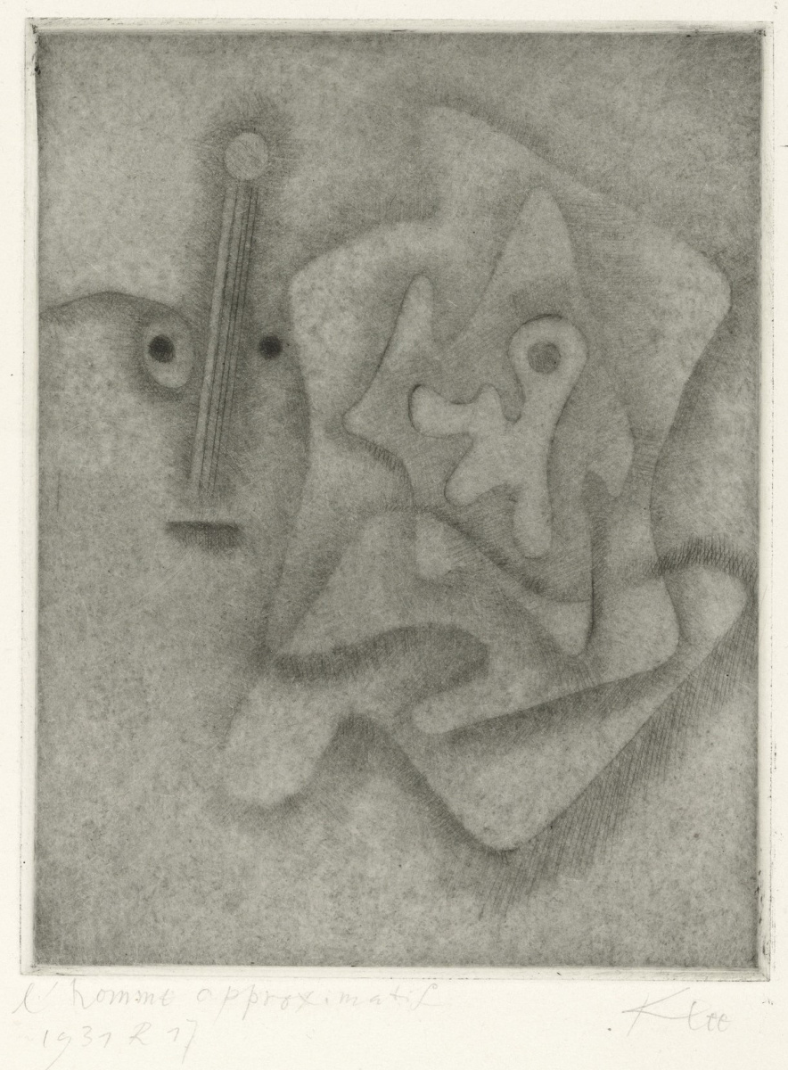 Paul Klee. Ungefähre Person