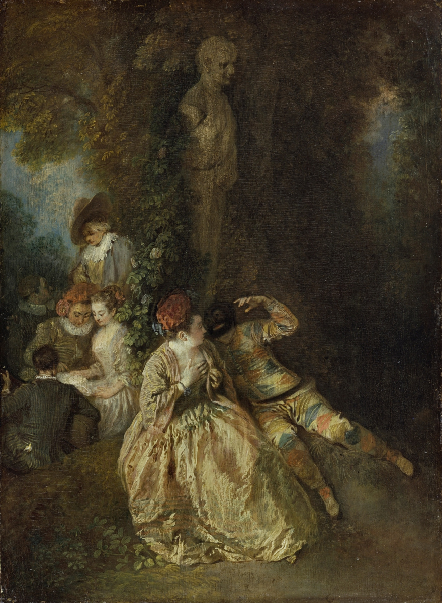 Antoine Watteau. The triumph over great