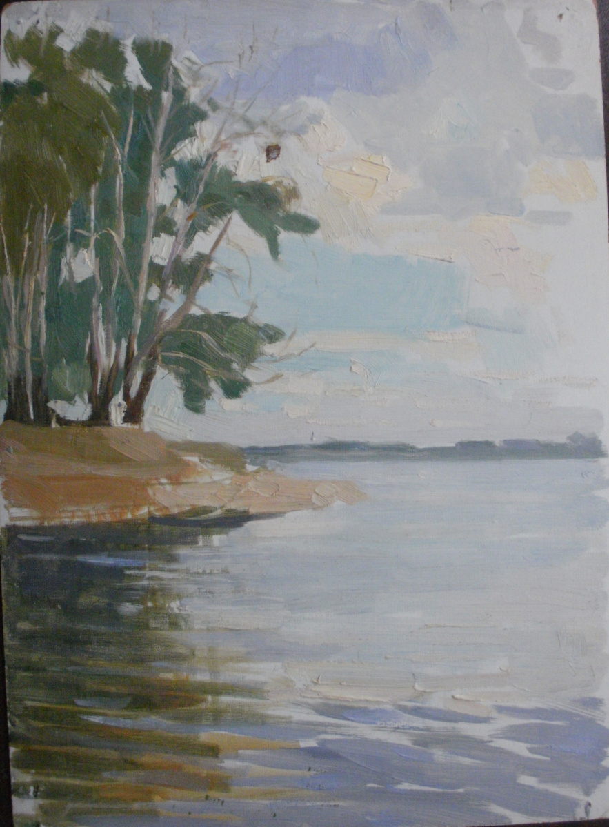 Nina Vasilievna Sedova. Lake