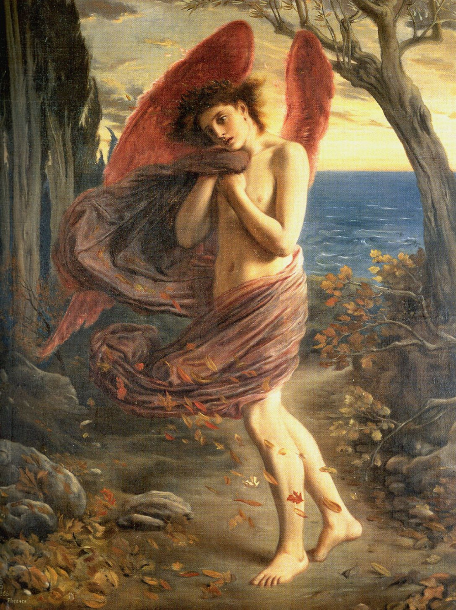 Simeon Solomon. Love in autumn