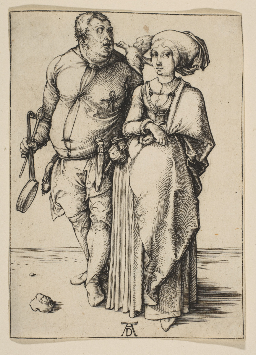 Albrecht Dürer. The chef and his wife