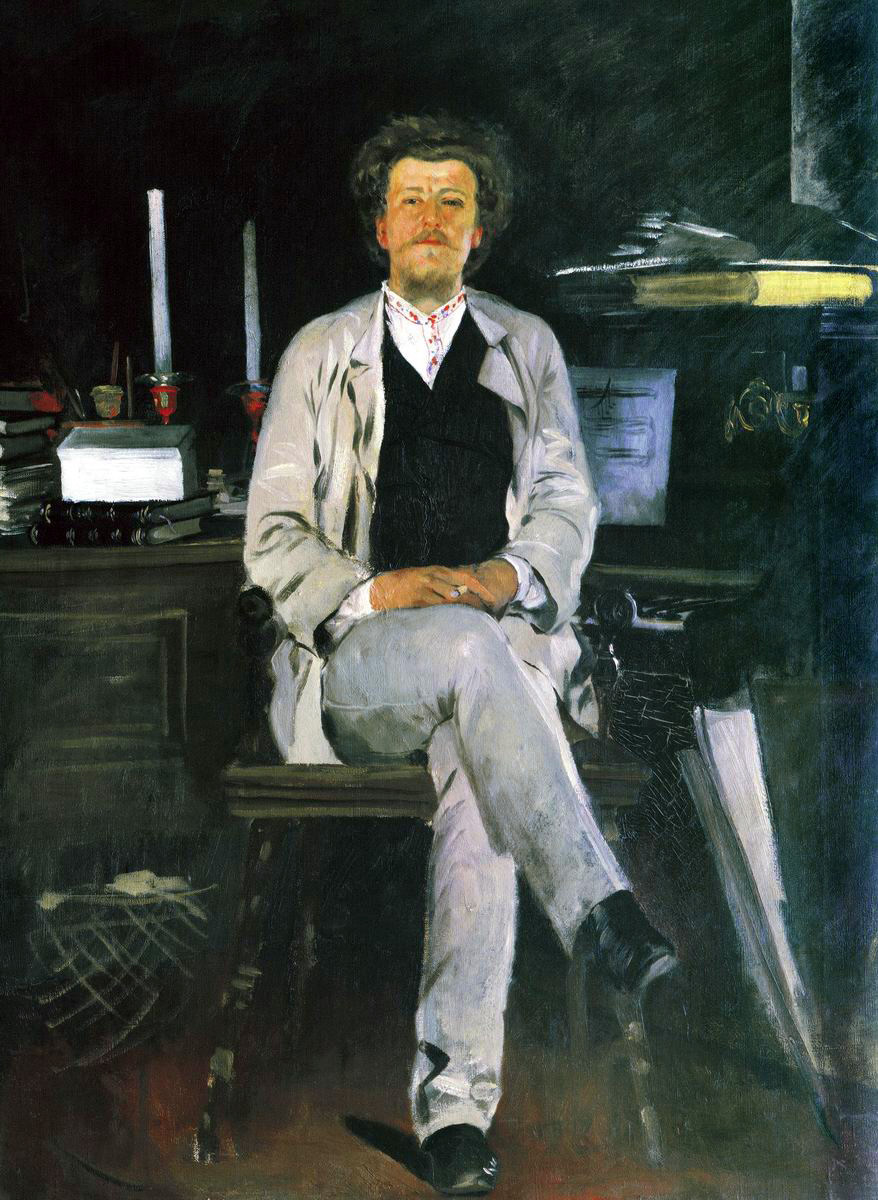 Andrei Petrovich Ryabushkin. Porträt I. F. Tyumenev. 1886-1888