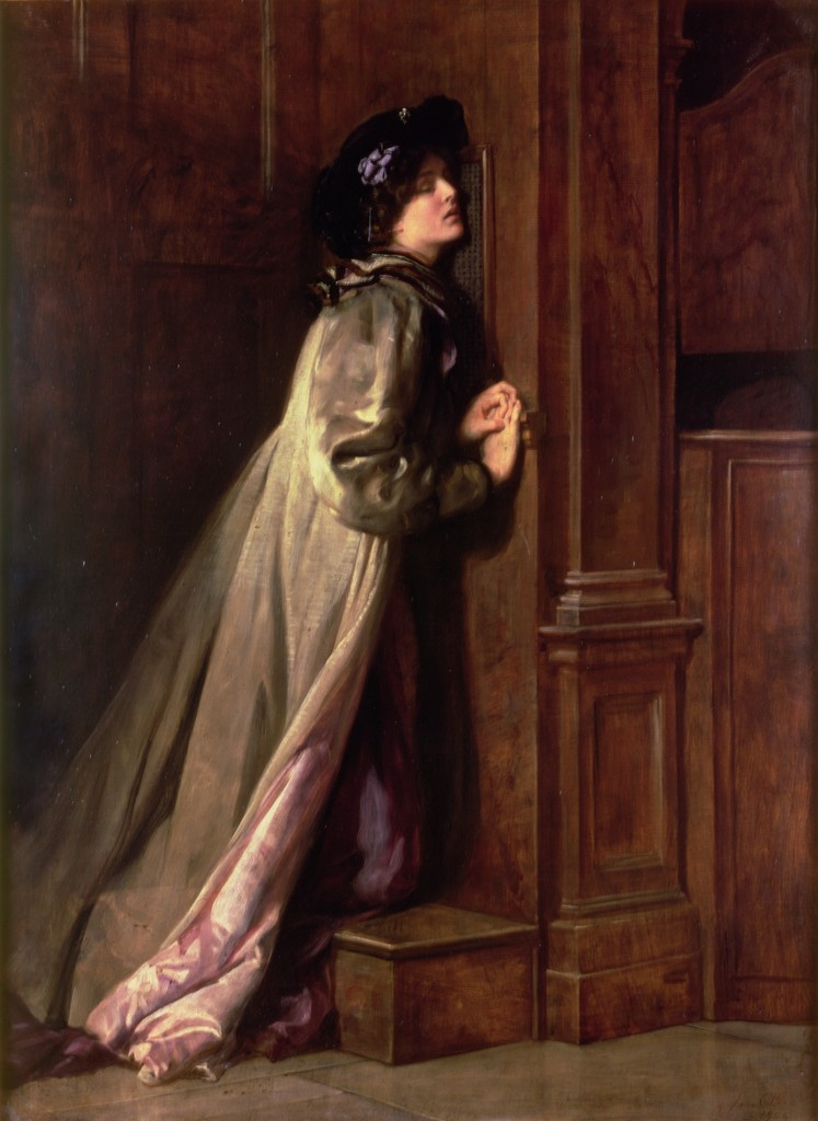 John Collier. A sinner