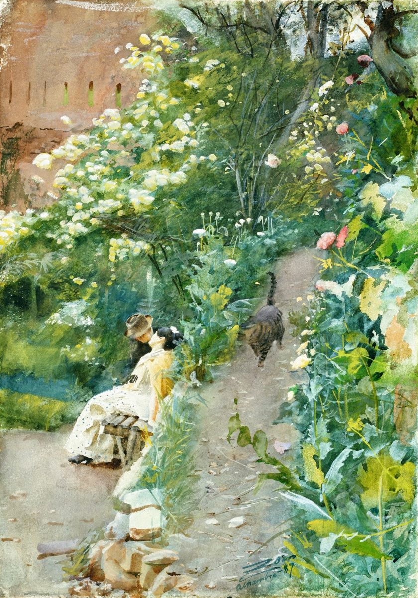 Anders Zorn. Park Alhambra