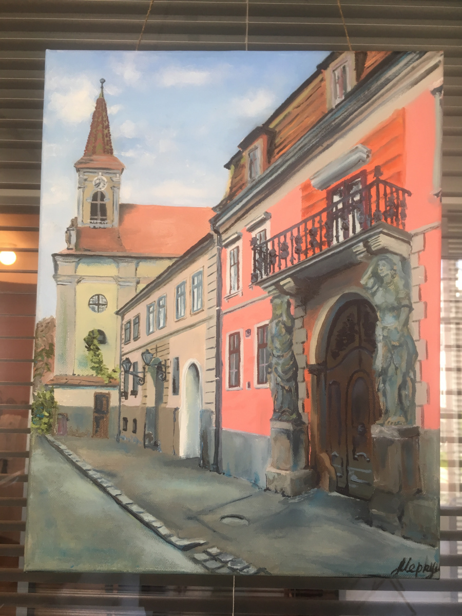 Julia Merkushina. Sibiu City, Romania