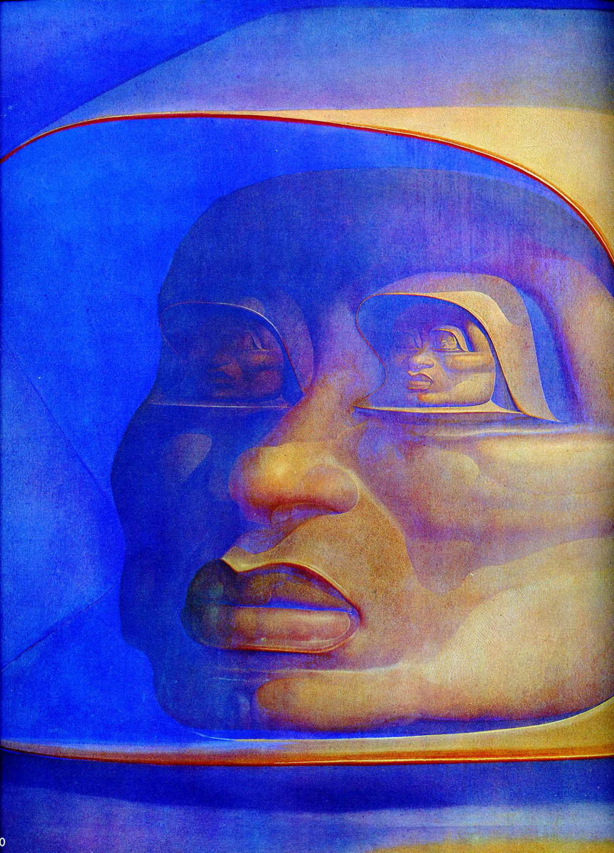Ernst Fuchs. The observer in infinity