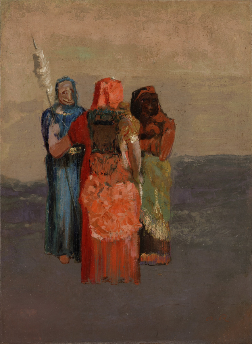 Odilon Redon. Three fates