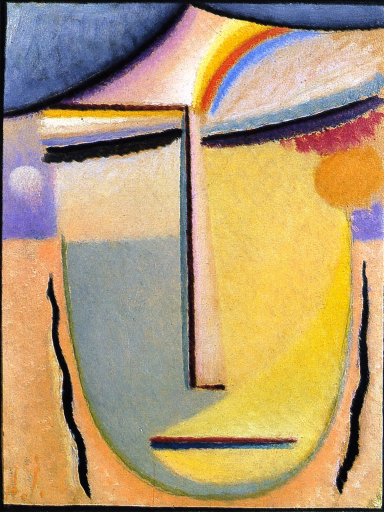 Alexej von Jawlensky. Abstract head