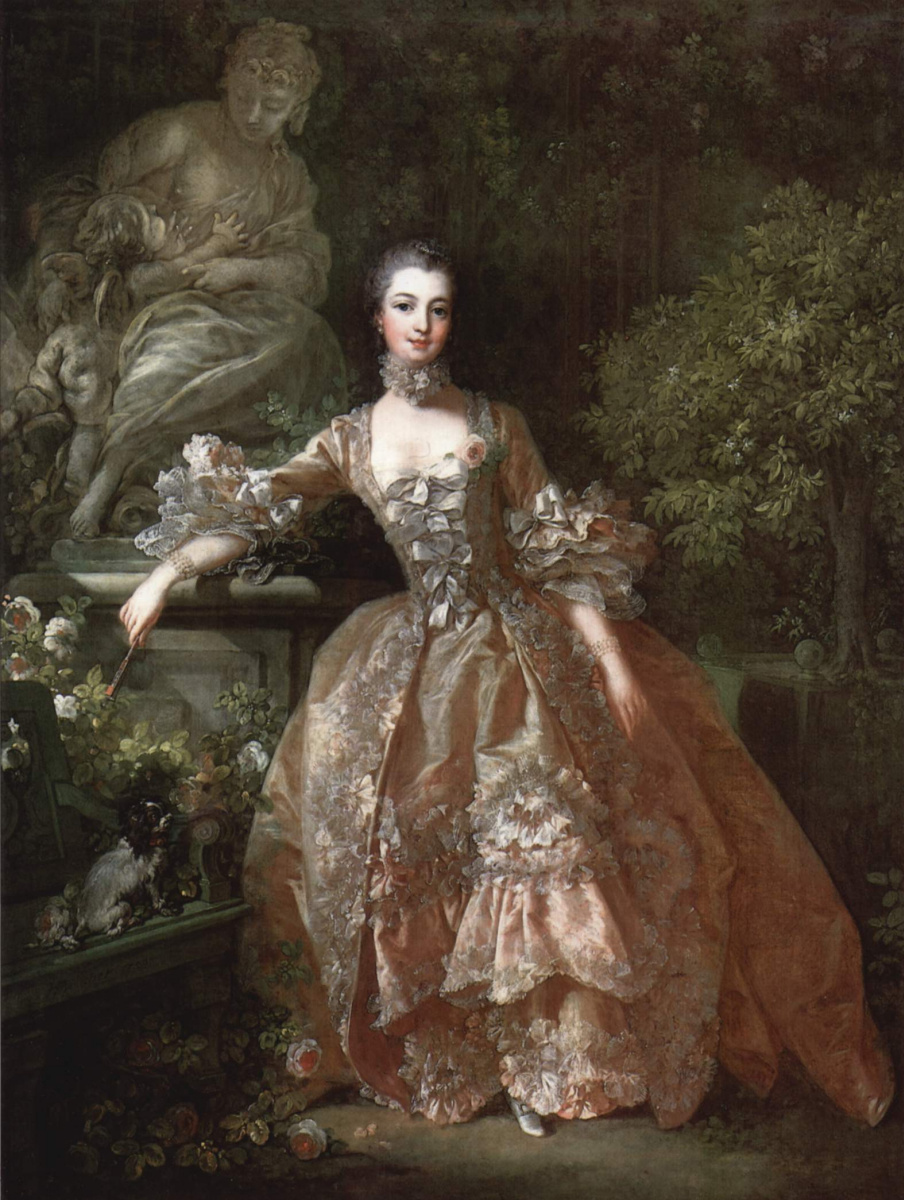 Francois Boucher. Portrait of Madame Pompadour