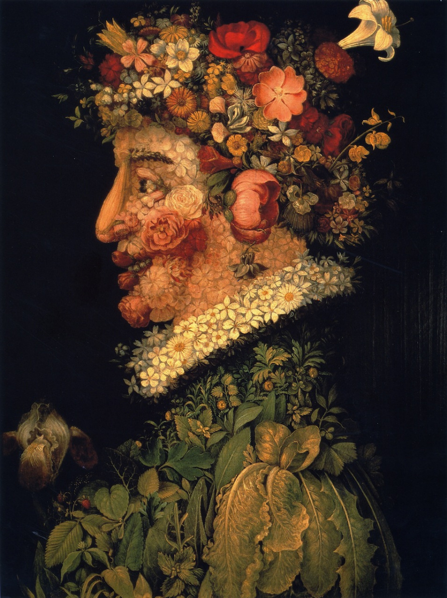 Giuseppe Arcimboldo. 4 seasons. Spring. The first series