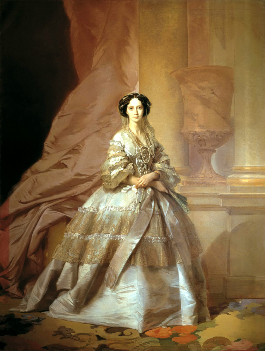 Ivan Kuzmich Makarov. Portrait of Empress Maria Alexandrovna