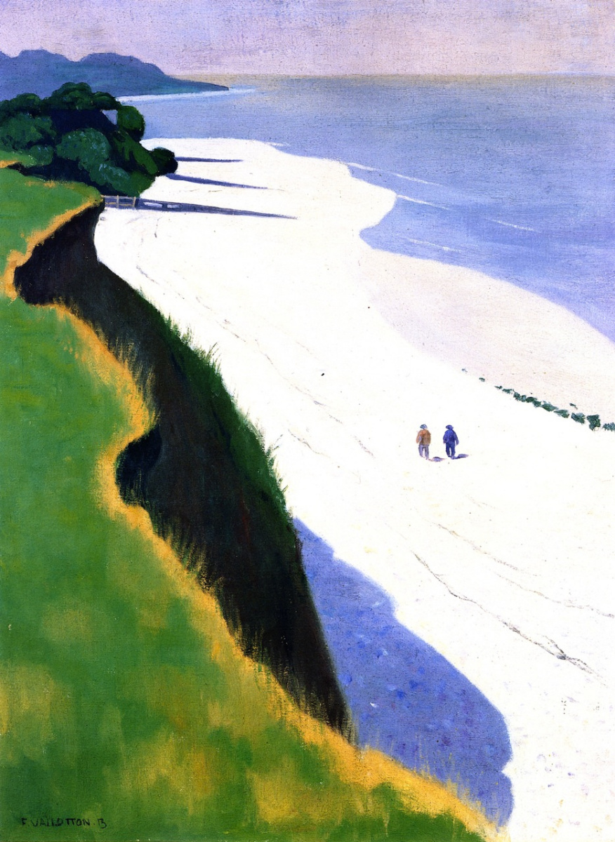 Felix Vallotton. White beach