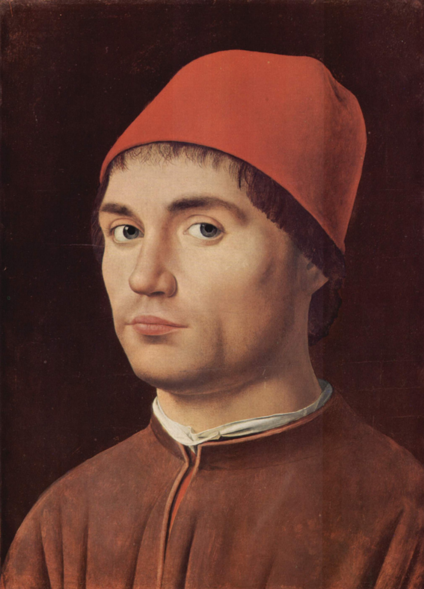 Antonello da Messina. Portrait of a man