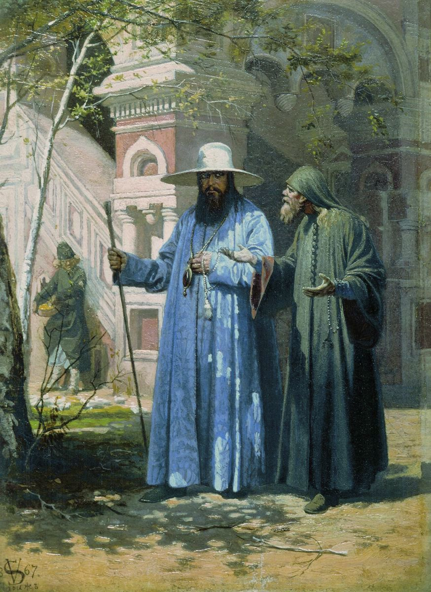 Vyacheslav Grigorievich Schwartz. Patriarch Nikon in the New Jerusalem