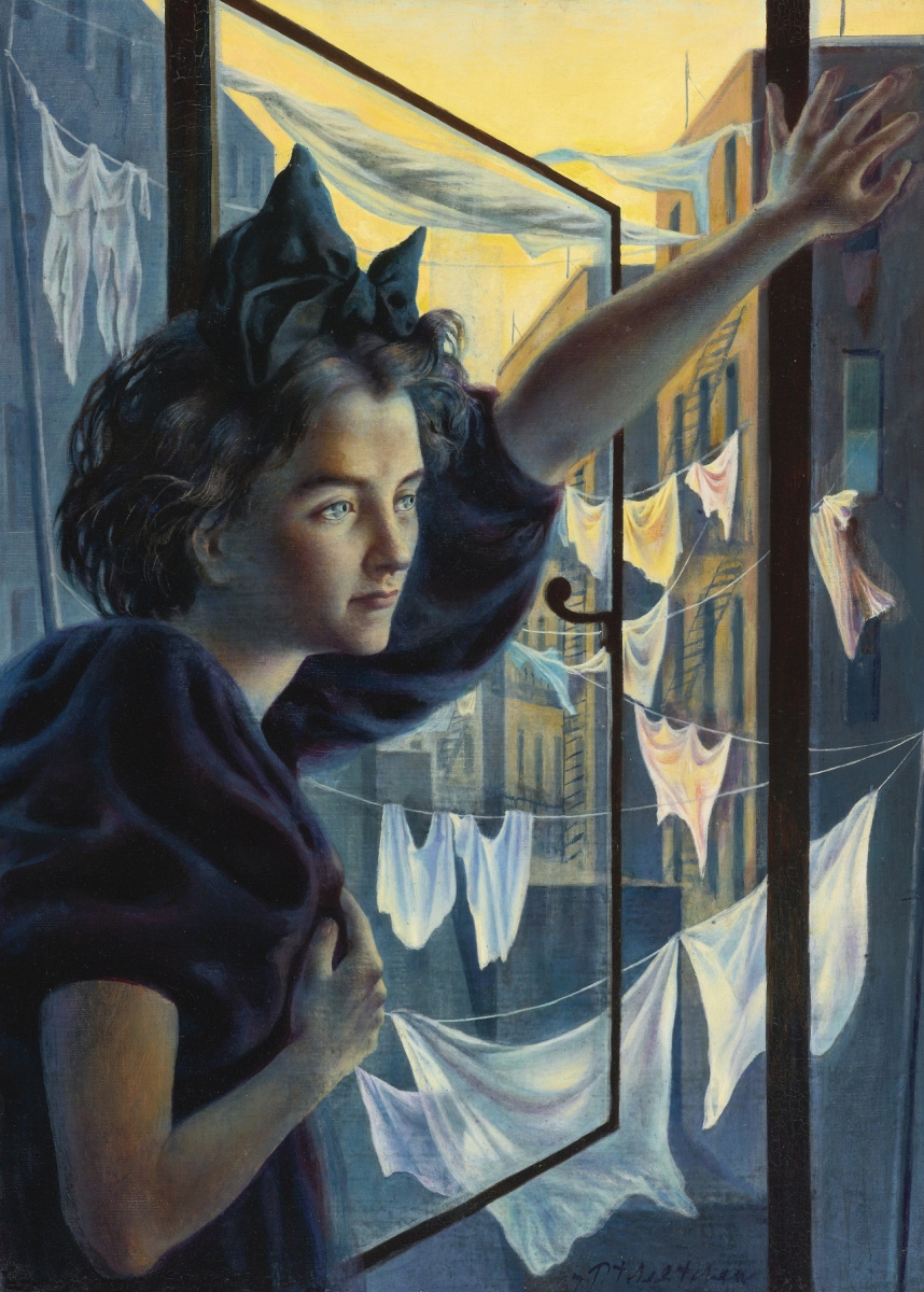 Pavel Tchelitchew. La mujer en la ventana