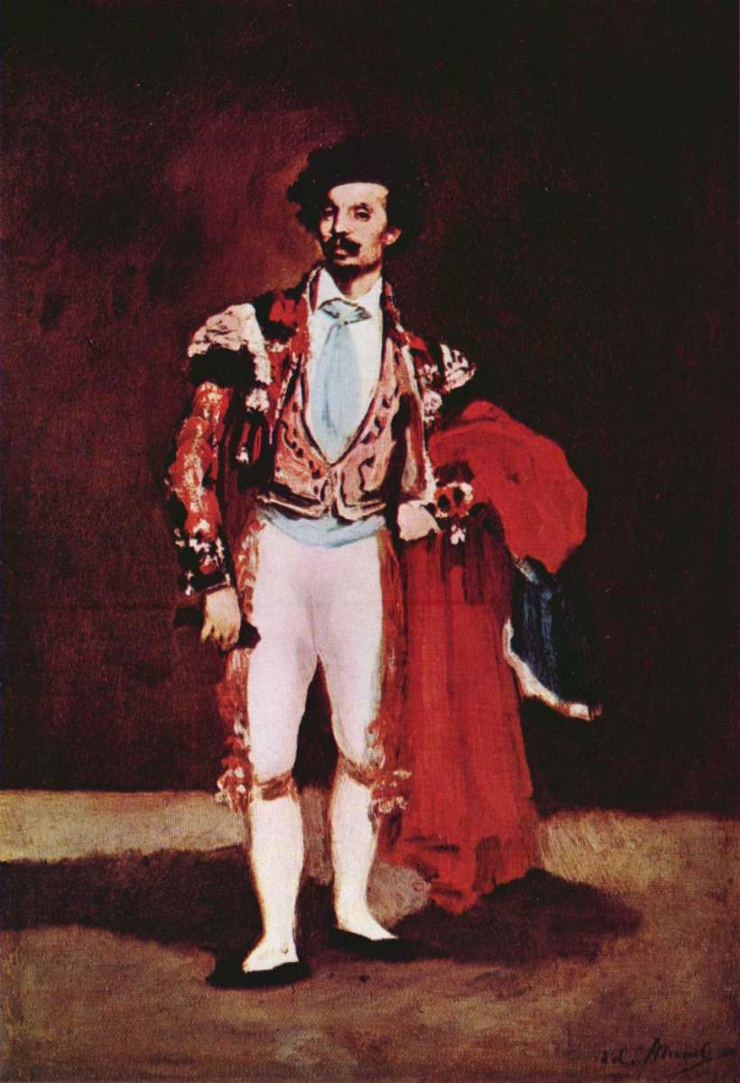 Edouard Manet. Dancer Mariano Camprubi