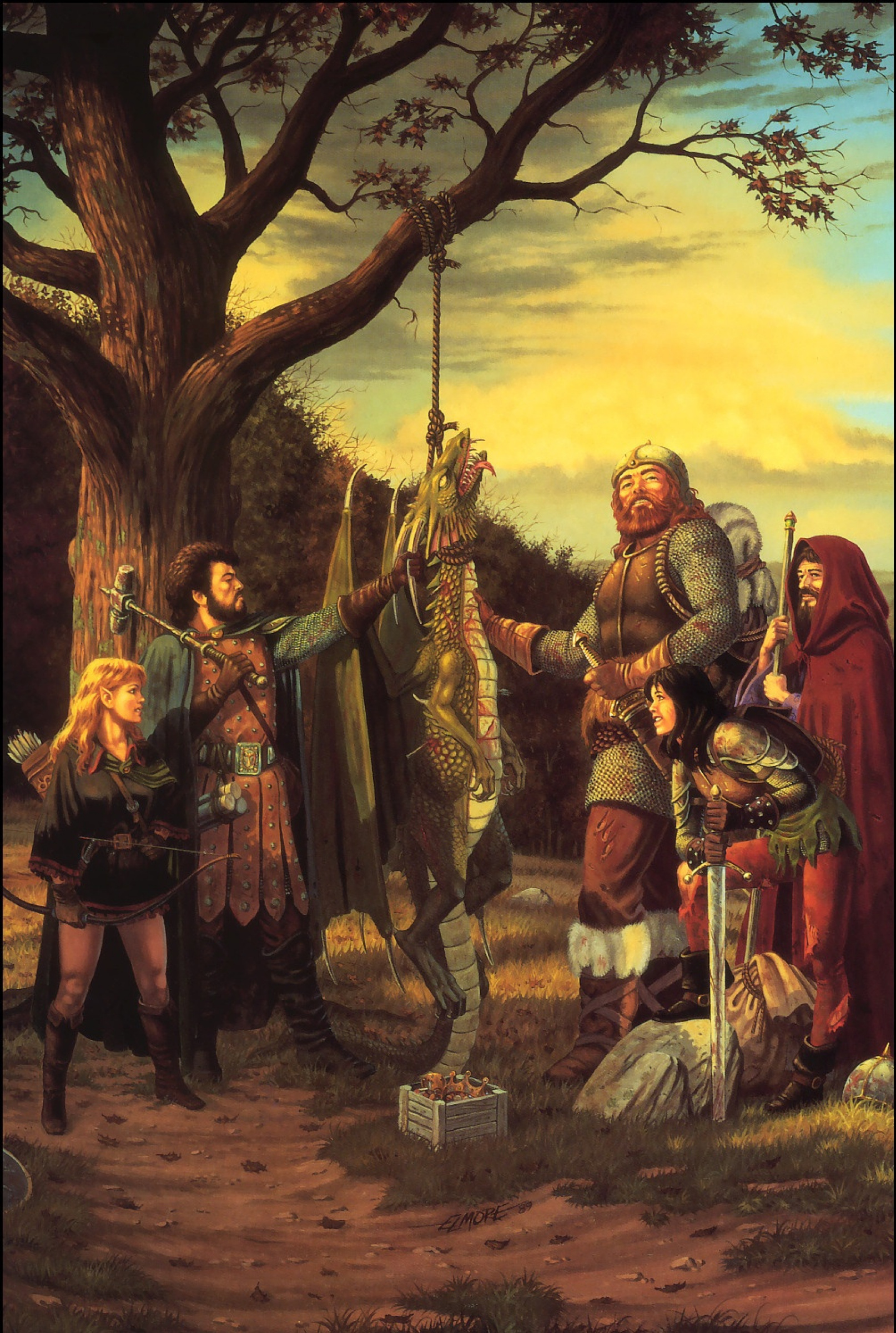 Dragon by Larry Elmore: History, Analysis & Facts | Arthive