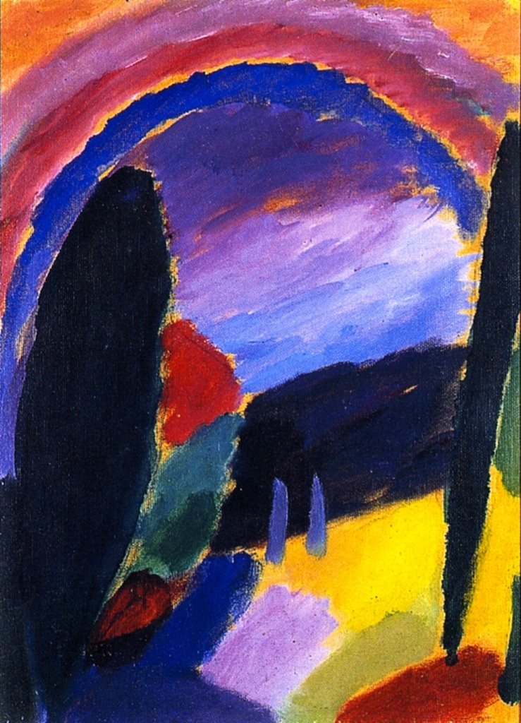 Alexej von Jawlensky. Rainbow variation