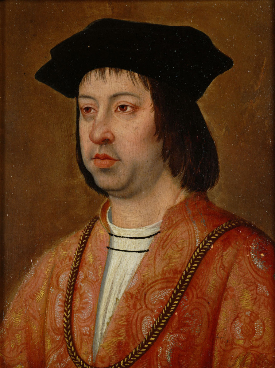 Michel Sittow. King Ferdinand II (1452-1516) of Aragon