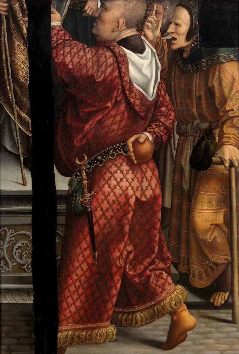 Бернарт ван Орлей. Обрезание Христа (оборотная сторона)