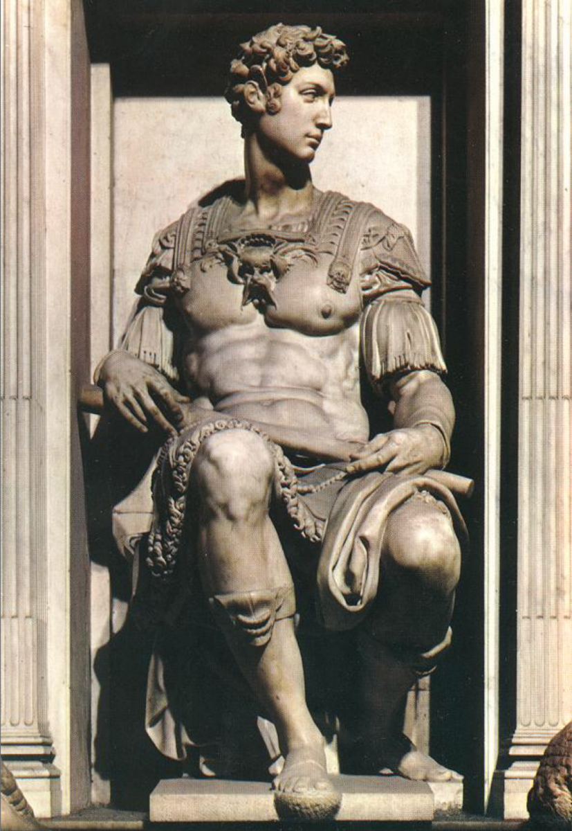 Michelangelo Buonarroti. Tomb Of Giuliano De ' Medici. Giuliano De ' Medici