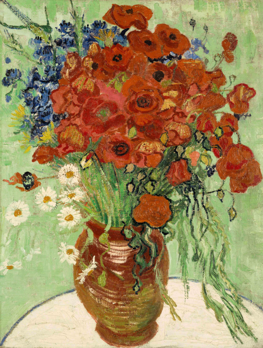 Vincent van Gogh. Poppies and chamomile