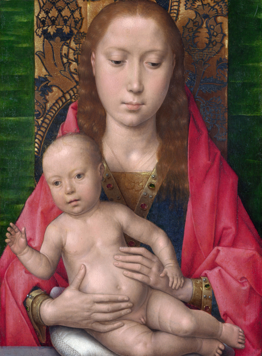 Hans Memling. The Madonna and child