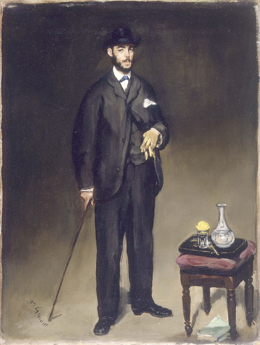 Edouard Manet. Portrait Of Theodore Duret