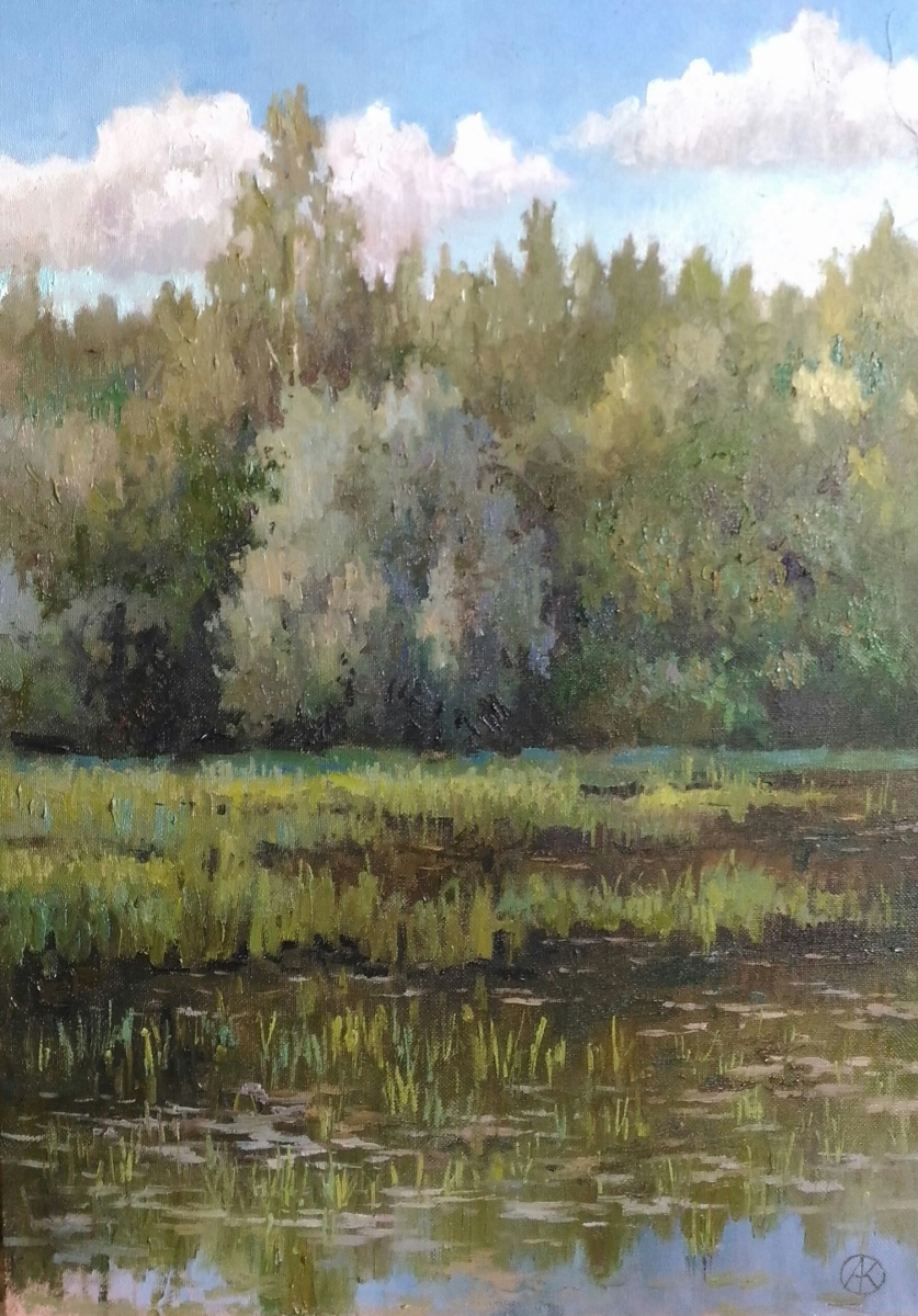 Ольга Акрилова. Borisov pond