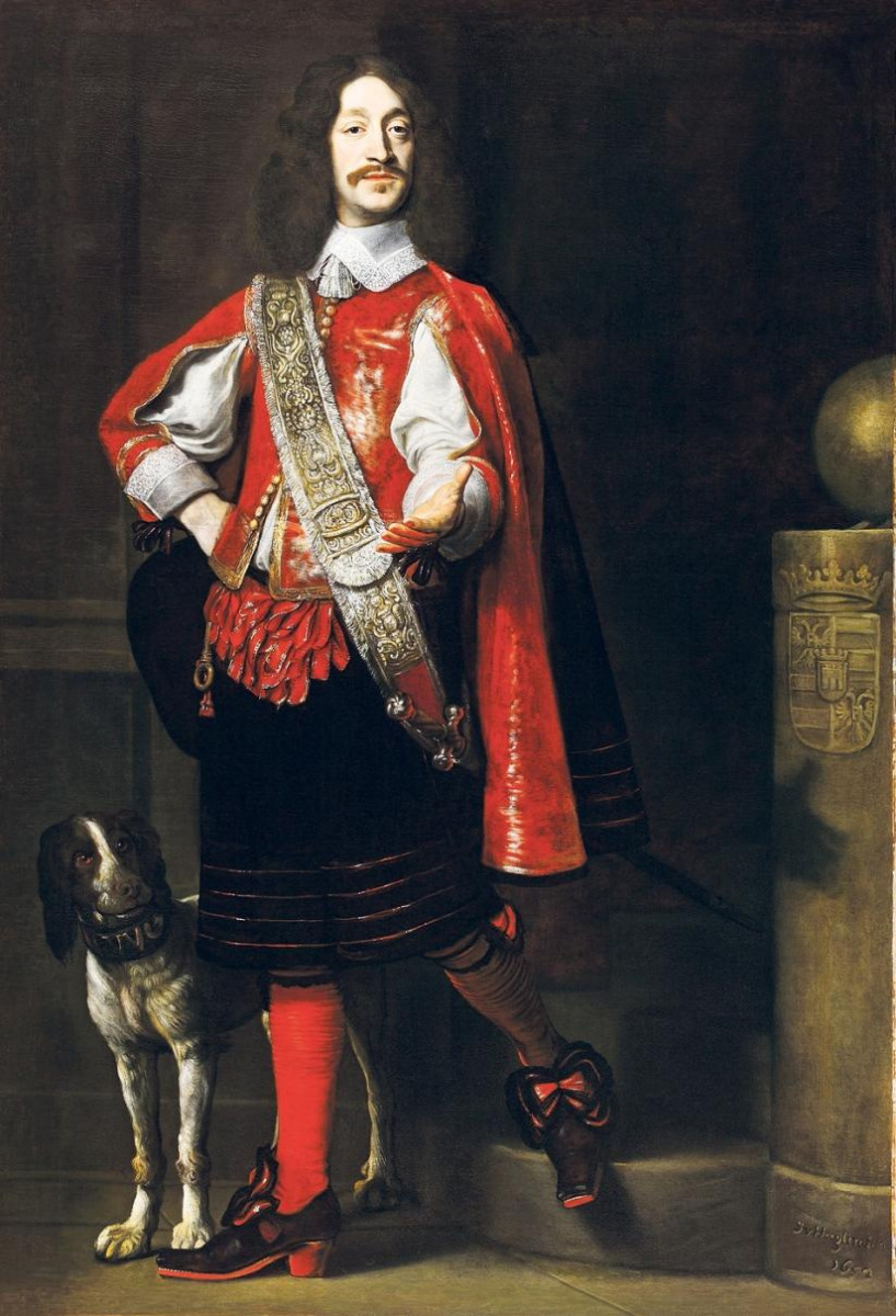 Самюэл ван Хогстратен. Портрет графа Фердинанда фон Венденберга