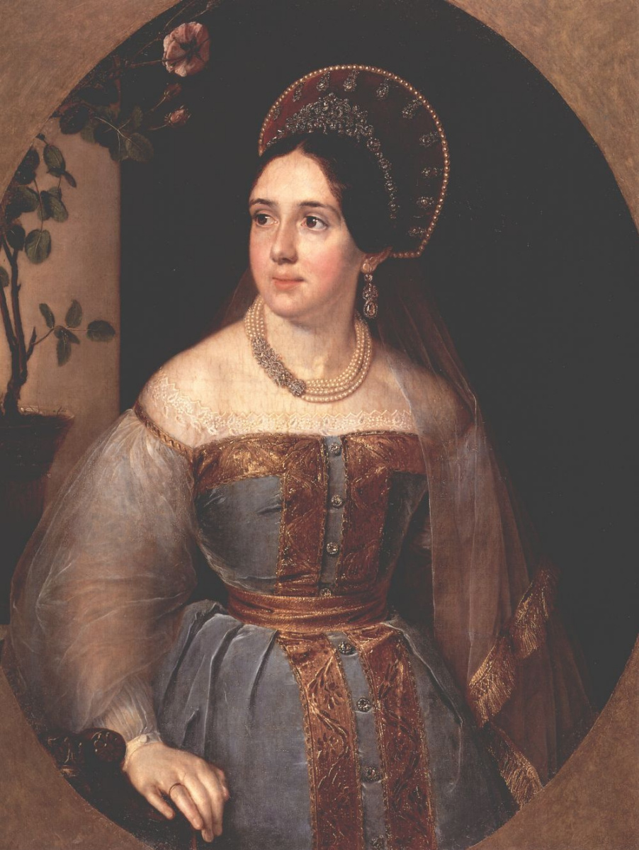 Vasily Andreevich Tropinin. Portrait Of Ekaterina Ivanovna Karzinkina