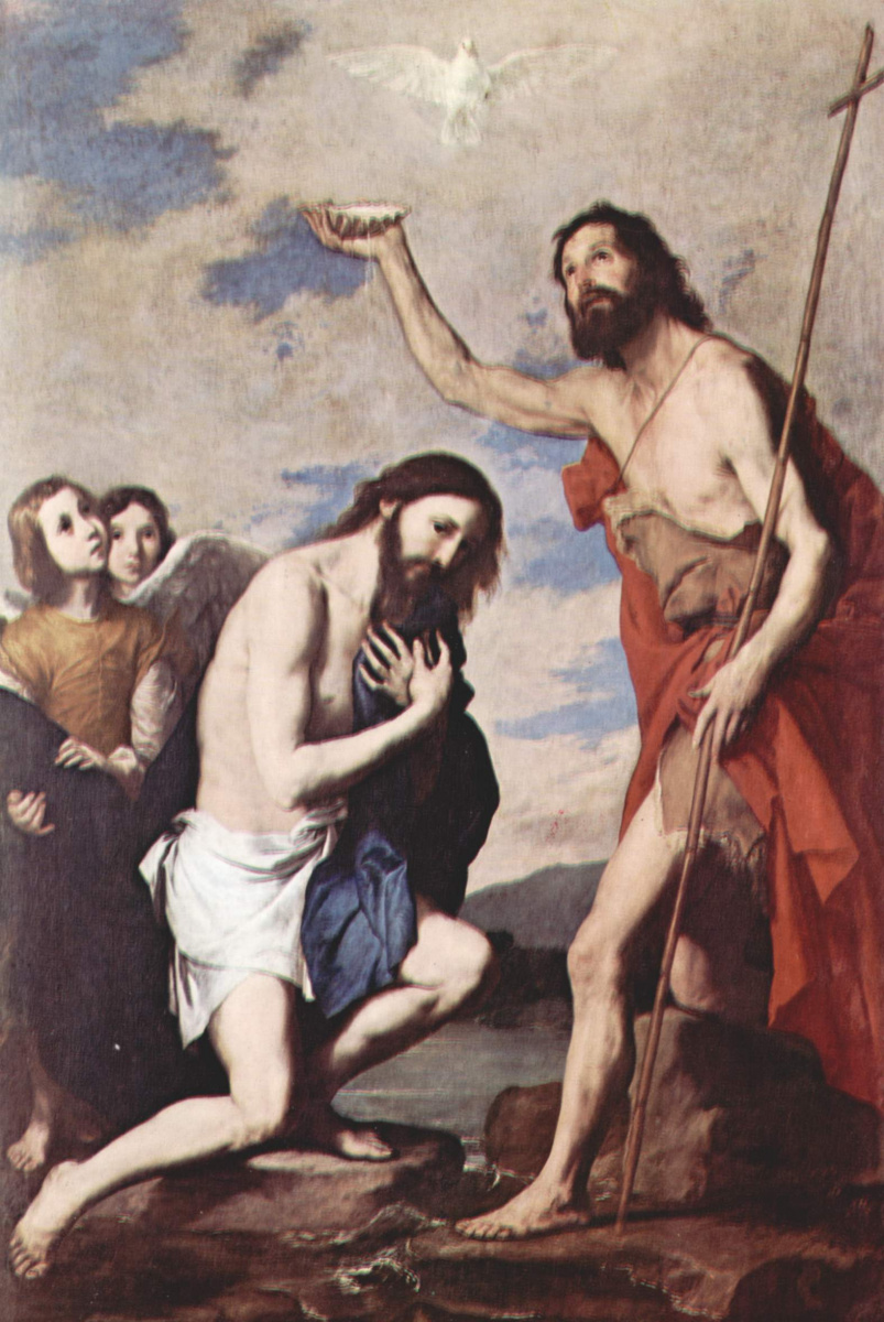 Jose de Ribera. The Baptism Of Christ