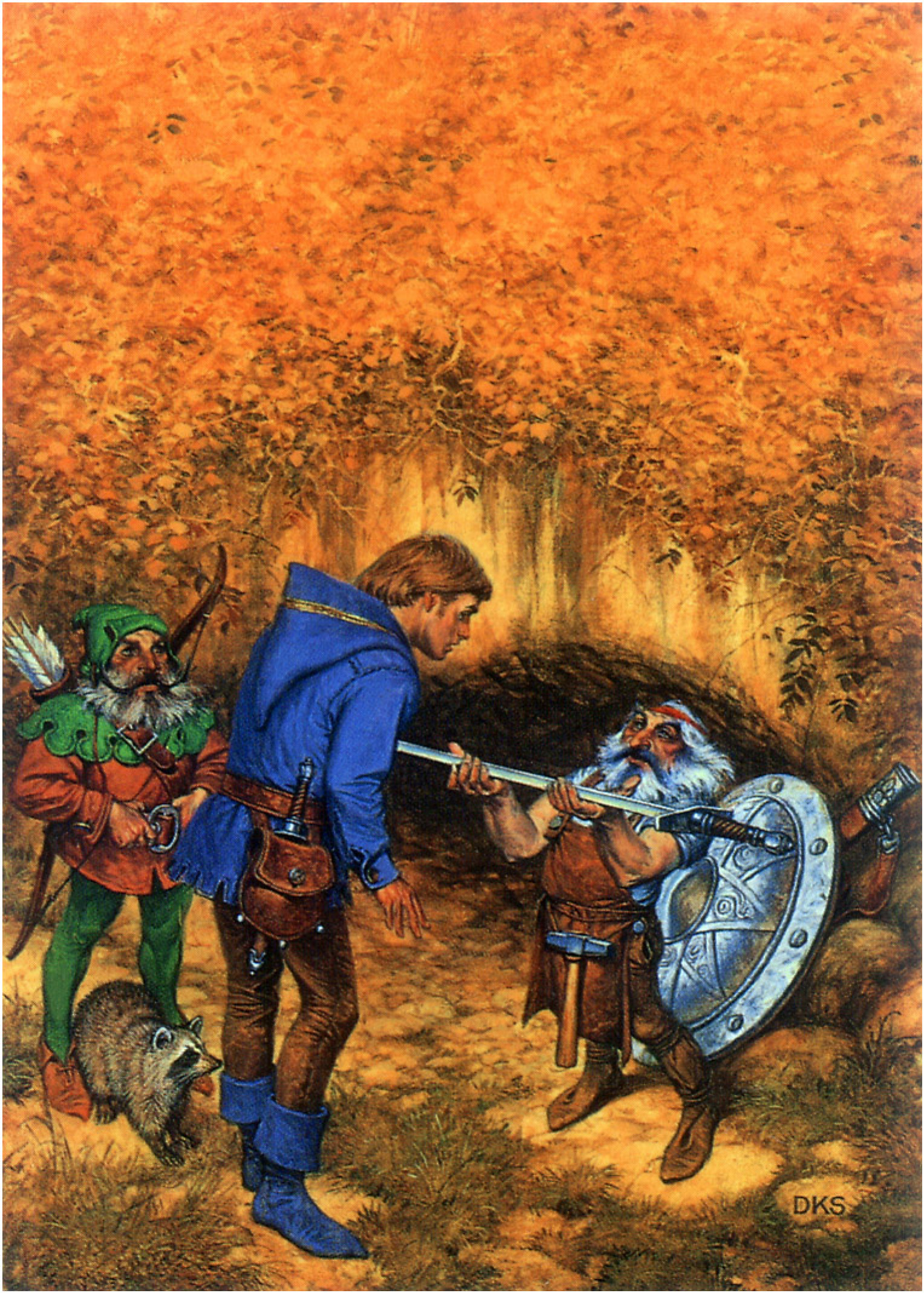 The magic sword by Darrell Sweet: History, Analysis & Facts | Arthive