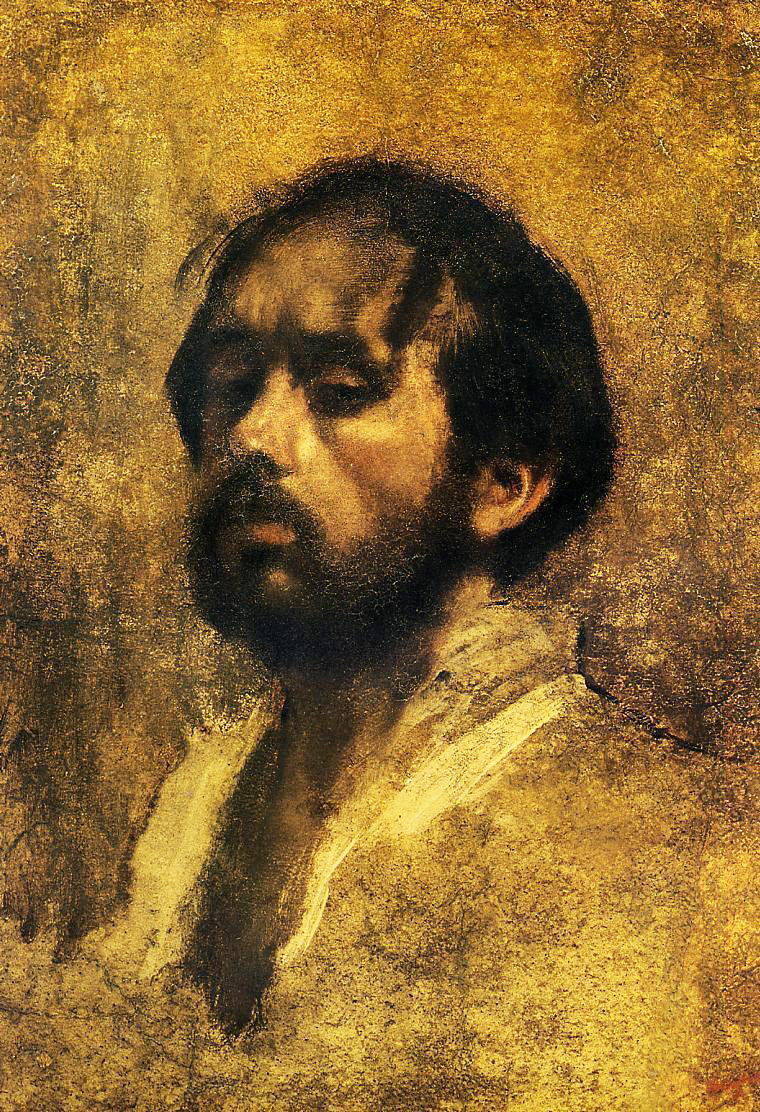 Edgar Degas. Self-portrait