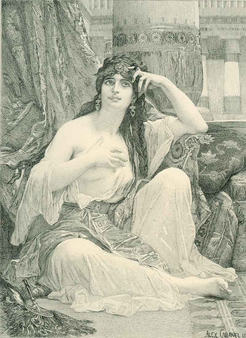 Alexandre Cabanel. Engraving