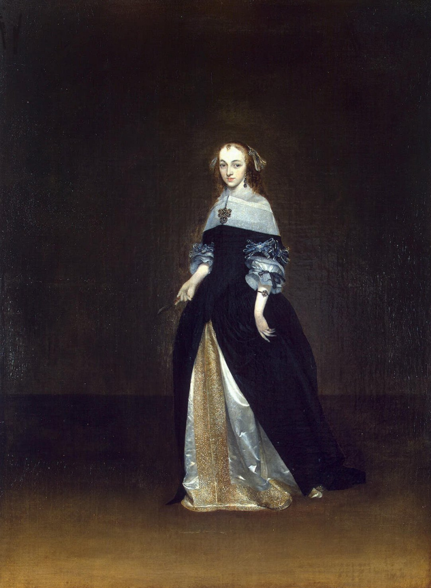 Gerard Terborch (ter Borch). Portrait of Katharina van Leynik